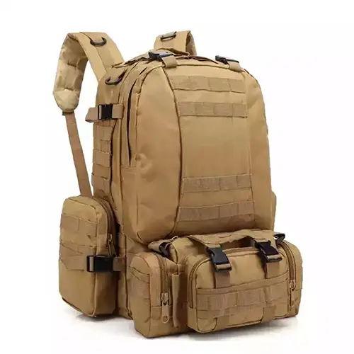 Compact Tactical MOLLE Backpack – Modular Design Rucksack for Versatile Use